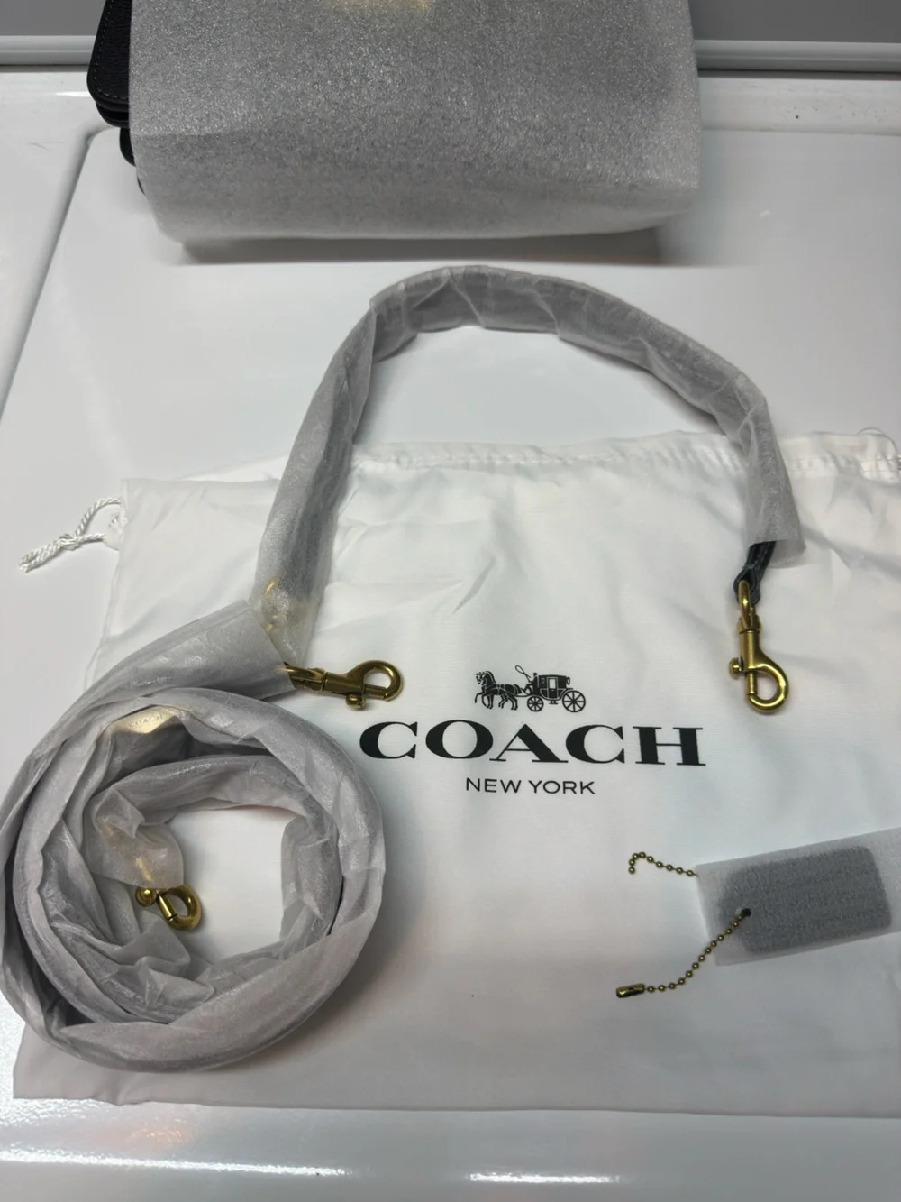 Coach Tabby 26 Black Pebbled Leather Shoulder Bag